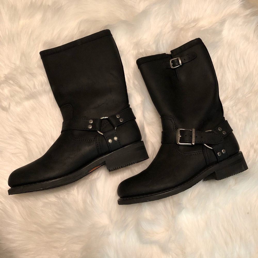 Harley Davidson Leather Boots